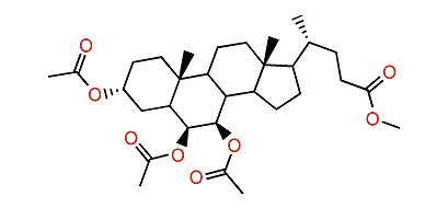beta-muricholic acid acetate-methyl ester